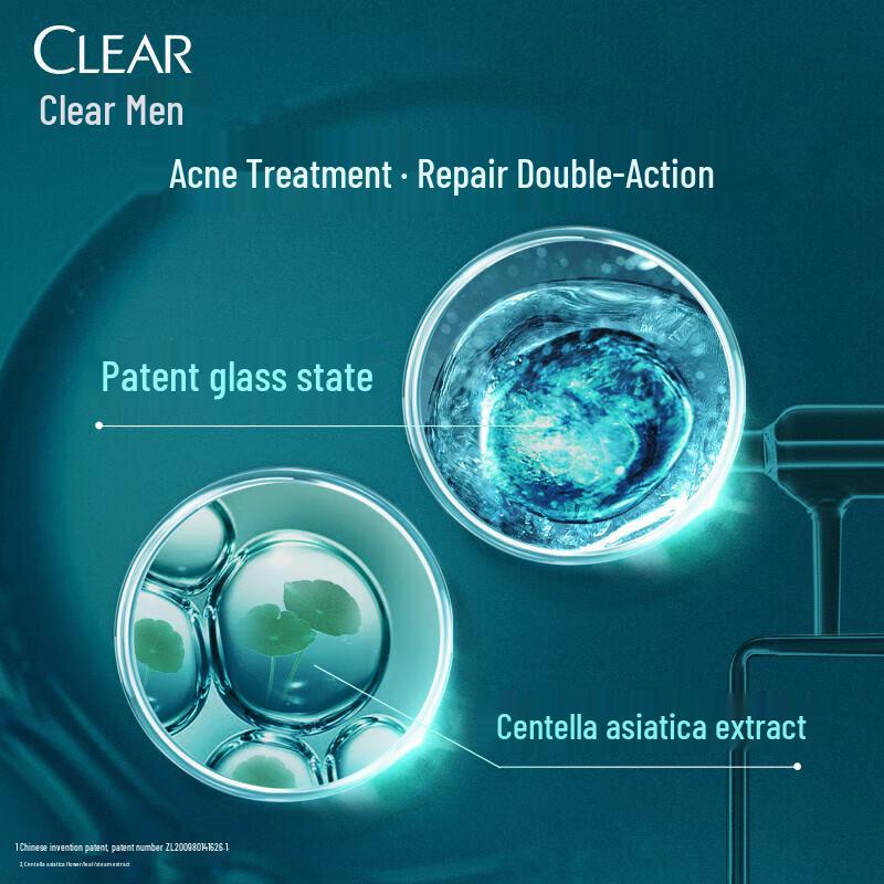 Clear Men Anti-Acne Refreshing Facial Cleanser