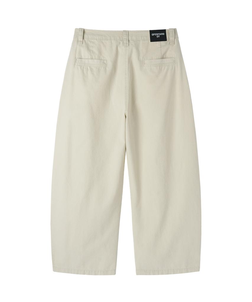 Opeunyadeu(Owai) Wide Volume Chino Pants - Beige