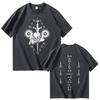 Hotselling Singer Marilyn Manson Harajuku Graphic 2026 Punk Loose Shortsleeved Summer Print 100 Pure Cotton Tshirt