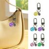 Trendy Clovers Pendant Green Resin Keychain For Phone Bag Luck Symbol Accessory Trendy Clovers Pendant Decors