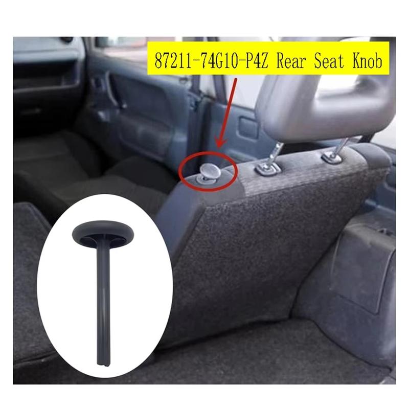 Car Rear Seat Knob for Suzuki Grand Vitara SQ416 SQ420 SQ625/XL7/Jimny SN413 FJB43V 1.3L 87211-74G10-P4Z 1Pcs