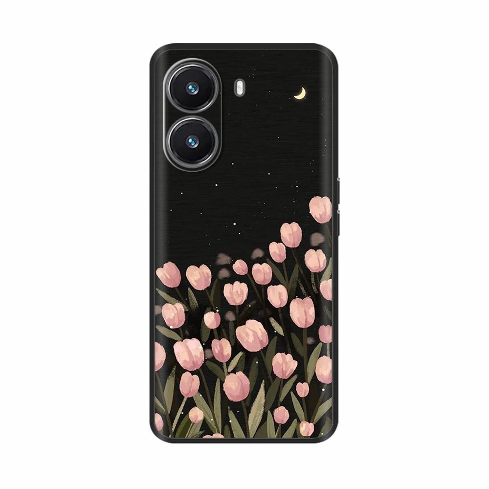 Case for Xiaomi Poco X7 Pro 5G Back Cover Cute Cartoon Painted Soft Silicone Fundas For Xiaomi PocoX7 Pro Shockproof Phone Coque