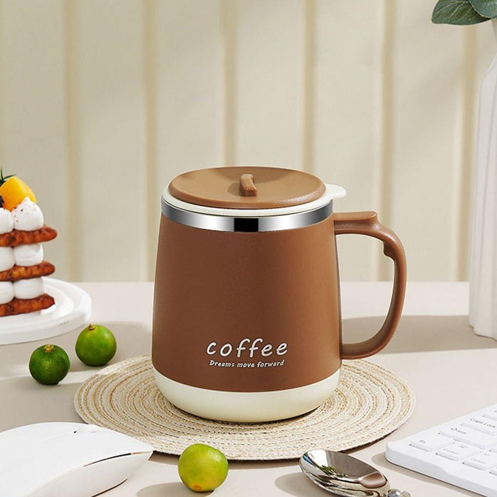 Anti Scalding Milk Coffee Cup Large Capacity Water Cups Practical Insulated Drinking Cup  for Home