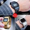 For Casio Small Square DW-5600 GW-B5600 GW-M5610 G-5600 GW5000 Modified Titanium Alloy Case Lightweight Titanium Watch Strap