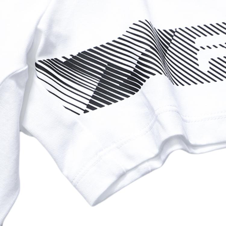 New FILA Athletics T Shirt Men's Jade White A11M221118F-WT