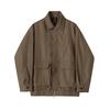 Retro Workwear Lapel Jacket Men's Spring New Loose Coat Korean Style Trendy Handsome Top