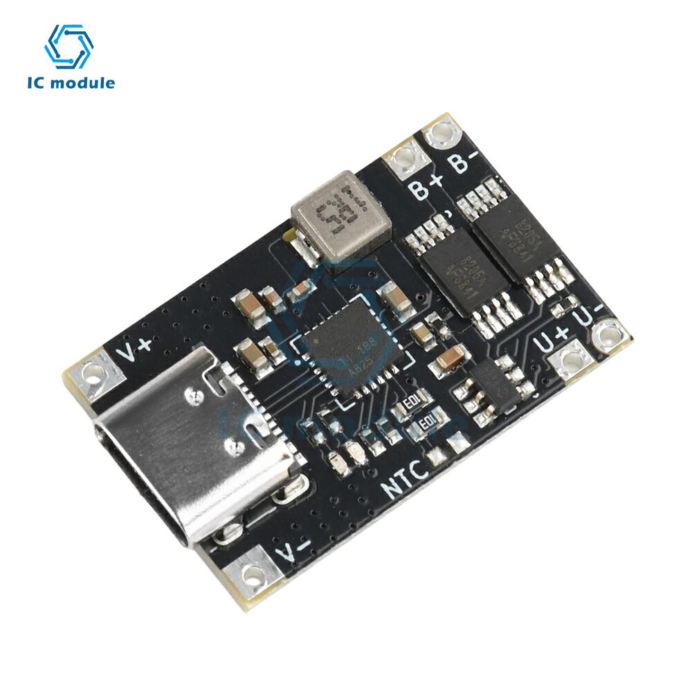 5V 3A Step-Down Power Supply Charging Module DC 4.5-12V TYPE-C USB Lithium LiPo Battery Charger Protection Circuit Board