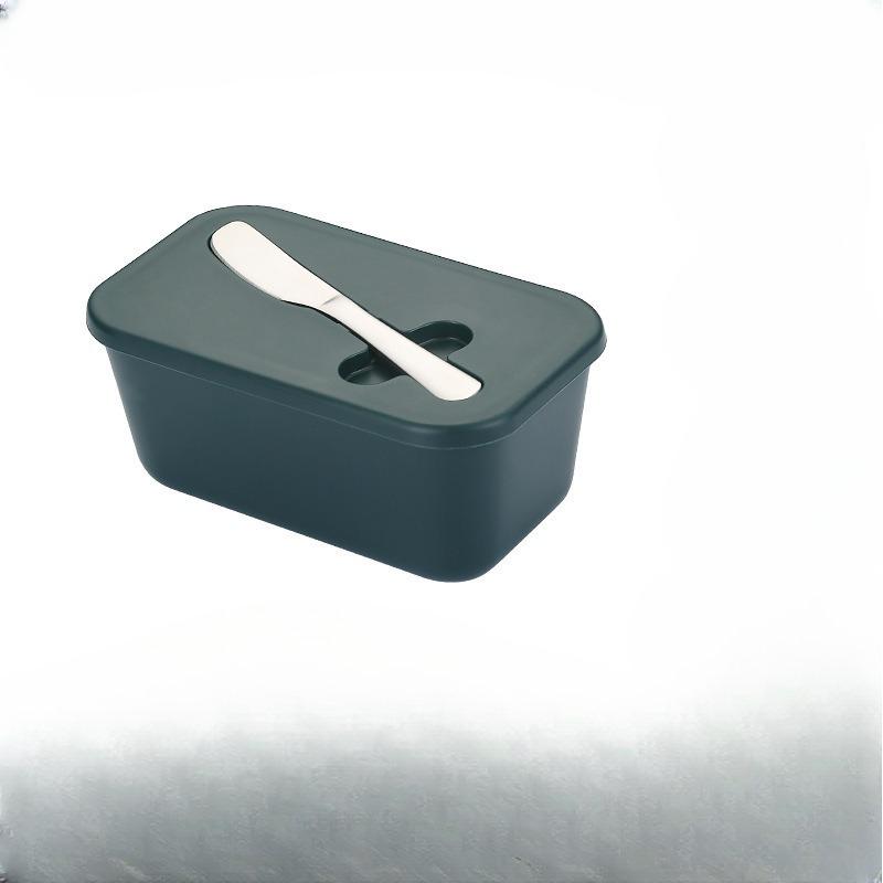 Knife-equipped Butter Box, Large-capacity Food-grade Cheese Box, Refrigerator Butter Storage Box