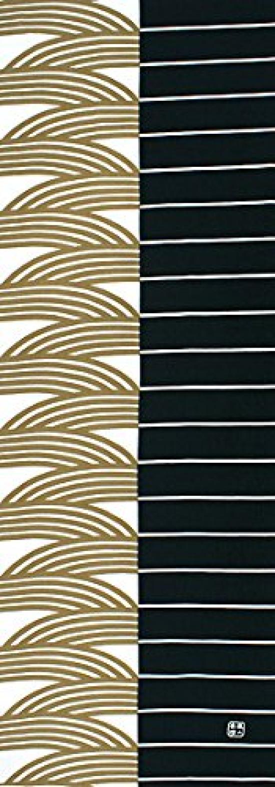 

Dyeing Anbo Tenugui Stripe Country Authentic Dyed Cotton Tokuoka Made in Japan 35cm x 100cm Soba Soba 100%