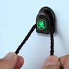 WMZW4 2/4pcs Car Seat Back Portable Luminous Hanging Hook for Skoda Octavia Yeti Rapid Superb Fabia Kodiaq Karoq Vision Roomster Scala