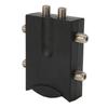 TV Amplifier 2 in 4 Out Lossless Bidirectional High Gain TV Signal Amplifier for Antenna Cable TV