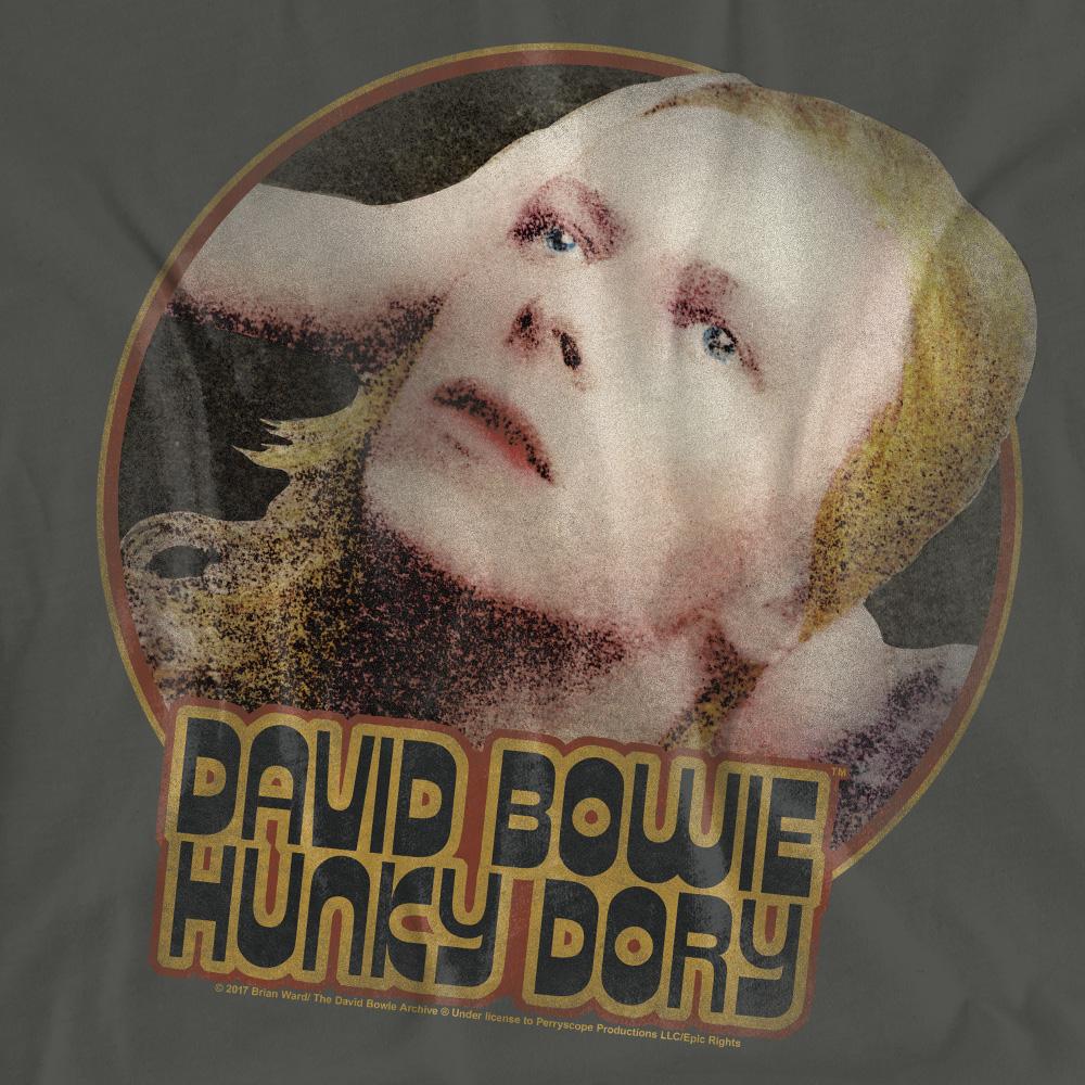 David Bowie Unisex Adult Hunky Dory Circle T-Shirt