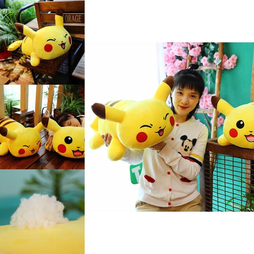 Peluche Pikachu Grande Super Morbido e Coccoloso Ideale Regalo di Compleanno