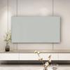 Stretchable TV Dust Cover Cloth (Fits 32-85 Inches), Soft Fabric Protective Cover, Play Protector, Scratch-Resistant Screen for Indoor Use - Silver ||