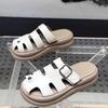 Fashion Flats Women Slippers Fashion Platform Shoes Summer Slingback Mules Shoes Cozy Casual Woman Sandals 2025 Trend Women’s Chaussures