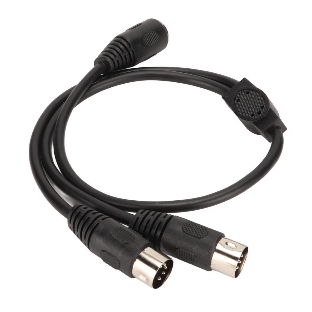 Flexible Sound Connecting Cable 5 Cores DIN 5 Pin Y Splitter Audio Connections