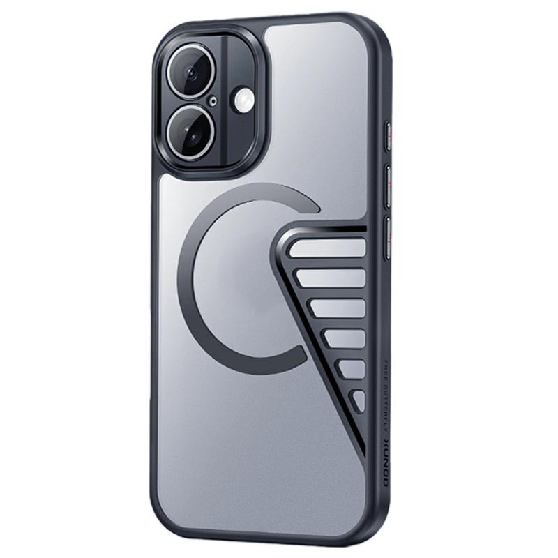 XUNDD XDD-0007 For iPhone 16 Case Compatible with MagSafe TPU+PC Matte Phone Cover A