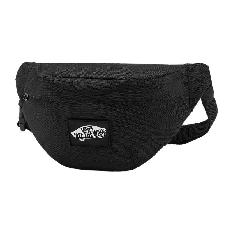 Vans Polyester Sling Bags One Shoulder Crossbody Fanny Pack Regular Women's Pure Black Vans VN0A5I1GBLK1
