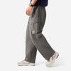 Li Ning Sports Lifestyle Series Solid Color Mid Waist Comfortable Breathable Versatile Straight Leg Casual Pants Men Bottoms Asphalt-Gray AKXV133-6
