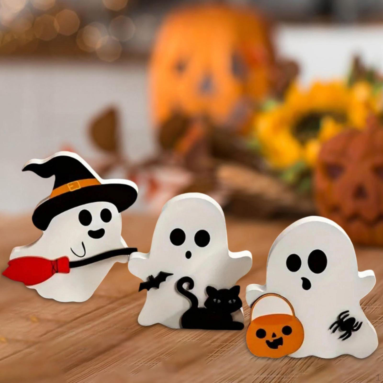 

3 шт. Хэллоуин Привидение Украшение Настольное украшение для прихожей полки стола