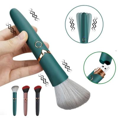 Cepillo de Maquillaje Vibratorio de 10 Velocidades Multifuncional Juguetes Eróticos Sexuales Orgasmo Femenino Clitoral