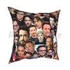 Robert Downey Jr Collage Pillow Case Printed Home Soft DIY Pillow Cover Robert Downey Jr Robert Downey Junior Robert