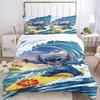 Stitch Adventure Print 3Pcs Bedding Setduvet Cover With 2 Bedropillowcase Home Birthday Gift