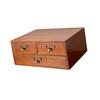 Organisateur de bureau Armoire Table Plateau Tiroir Polyvalent Coiffeuse Empilable Bois