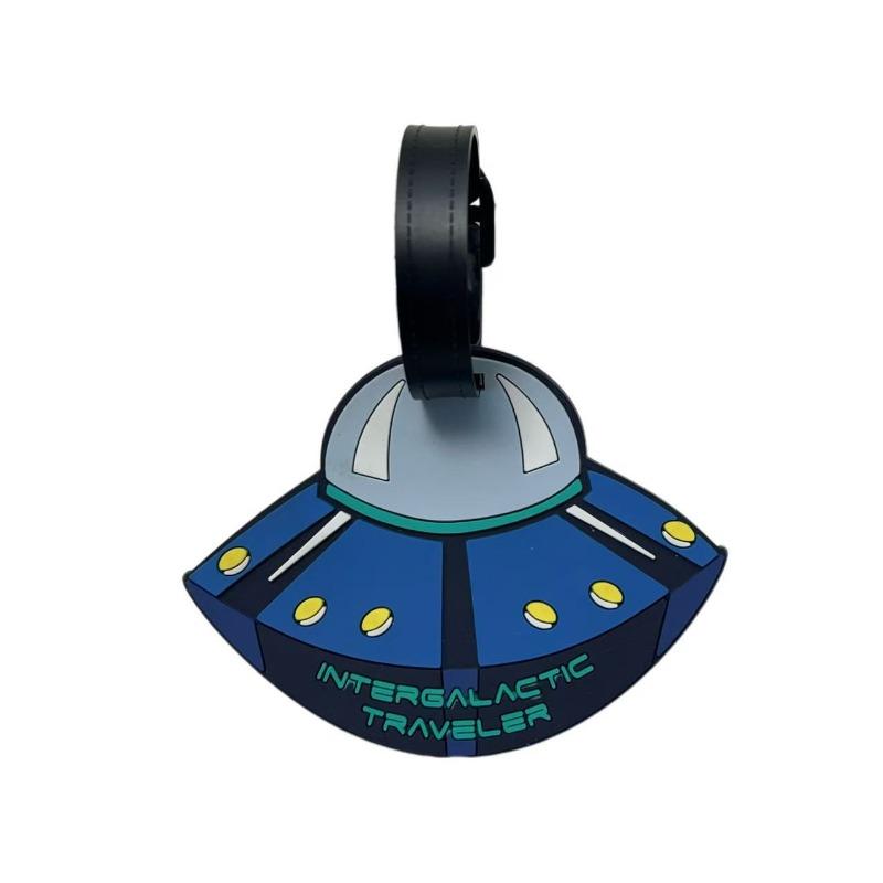 Cute Little Mushroom Cartoon Luggage Tag Luggage Check-in Tag Luggage Anti-lost Identification Tag Bag Ornaments