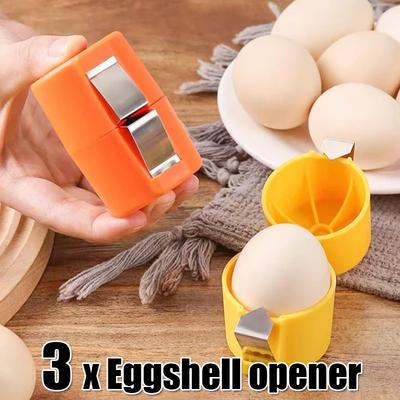 1pc Egg Shell Opener Portable Egg Shell Separator Kitchen Handheld Egg Shell Crusher Household Kitchen Accessories