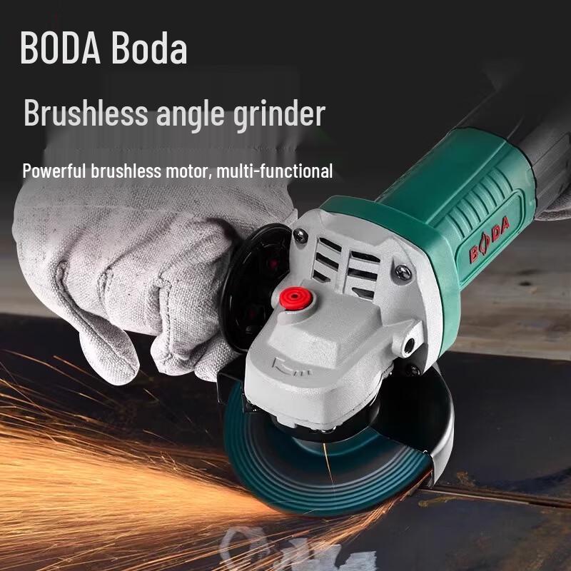 BODA Brushless Industrial Angle Grinder/Cutter CN Plug (adapter Included)