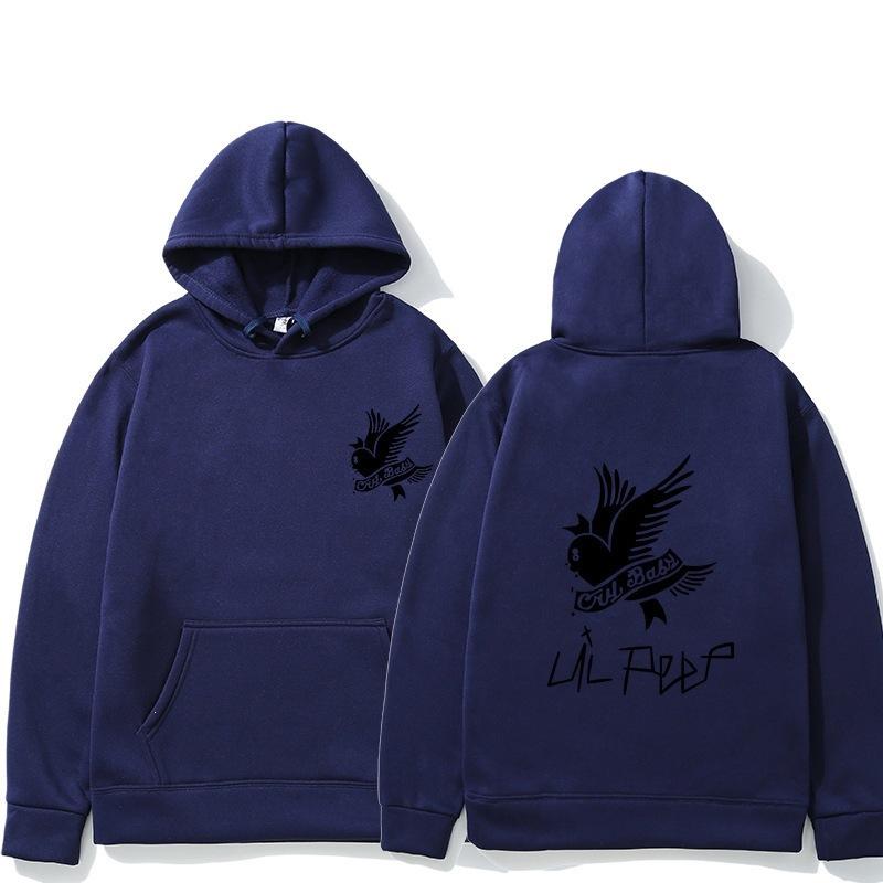 New singer Lil Peep street trend hooded men's and women's pullovers
