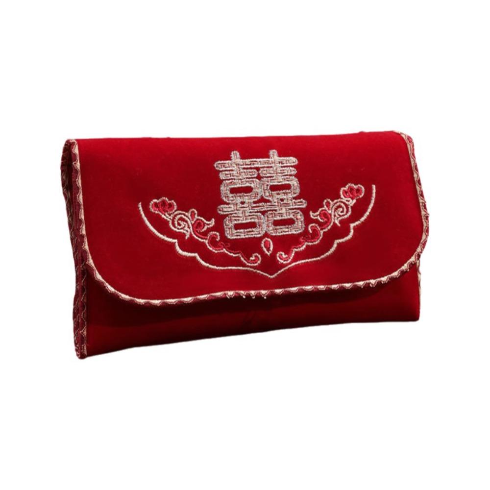 Luxury Big Red Envelope Traditional Ten Thousand Yuan Red Envelope  Gift Giving