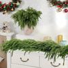 1m Christmas Artificial Norfolk Pine Garland - Perfect for Holiday Home Decoration or Gift