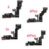 Full Set LCD Parts Replacement For iPhone 6 6P 6S Plus Front Camera Home Button Flex Cable Ear Speaker Screw