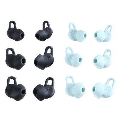 1Set Silicone Ear Tips Set for Freelace Pro2 Wireless Earbuds Tips Comfort Fit S/M/L/XL Size Included