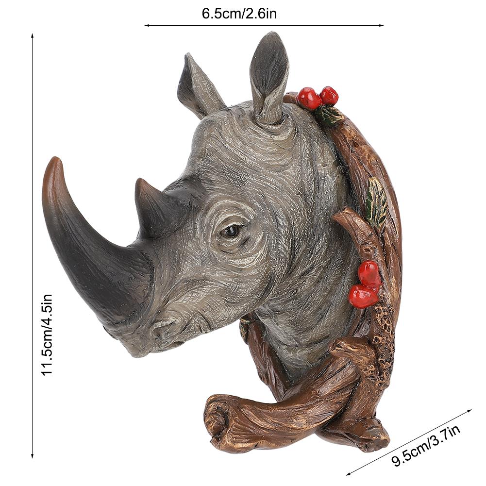 Animal Head Shaped Vintage Hook Wall Hanger Clothes Keys Towels Hook Home DecorRetro