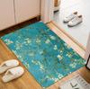 Retro Van Gogh Oil Painting Printing Floor Mat Bedroom Decoration Rug Home Absorbent Anti Slip Carpet Indoor Floor Mat