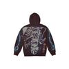 Travis Scott Cactus Jack For Fragment Skeleton Graffiti Full Zip Hoodie CJFR-HZ07