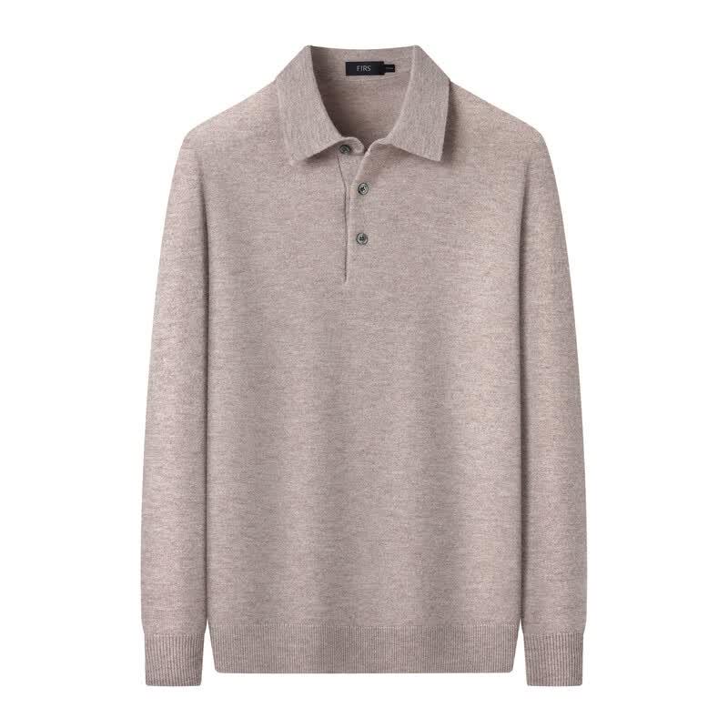 FIRS Men's 100% Sheep Wool Business Casual Sweater