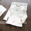 Fashion Girls Sweaters Winter Children Cartoon Kids Warm Velvet Thick Kids Sweater Girls Outwear