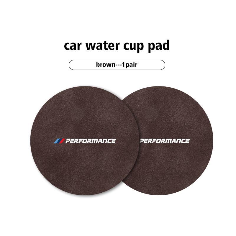 2pcs Car Coaster Water Cup Bottle Holder Anti-slip Pad Mat For BMW E93 F10 F20 F30 F40 F15 F25 F26 F31 F49 F86 M3 M5 X3