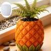 Creative Pineapple Silicone Mold for Handmade Flower Pot Jewelry Holder and Candle Stand Planter Mould