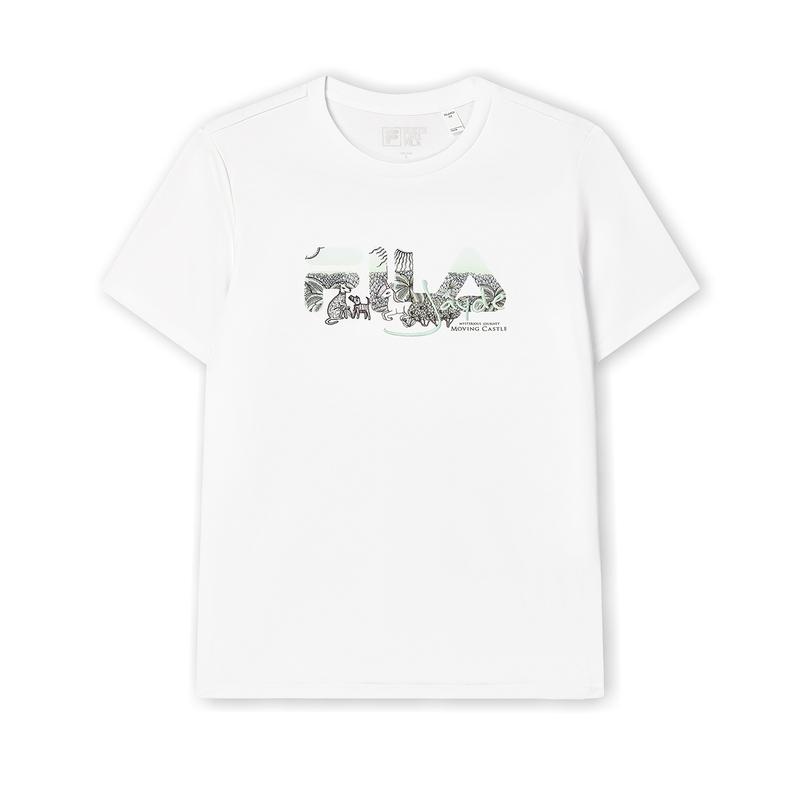 

New FILA T Shirts Women s Standard White F11W438102FWT 170/88A/L