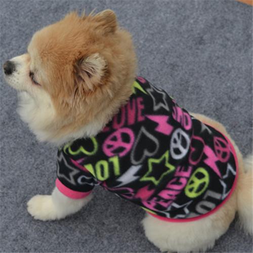 Pet Puppy Spring Warm Sweatshirt Small Dog Cat Pet Clothes Vest T Shirt