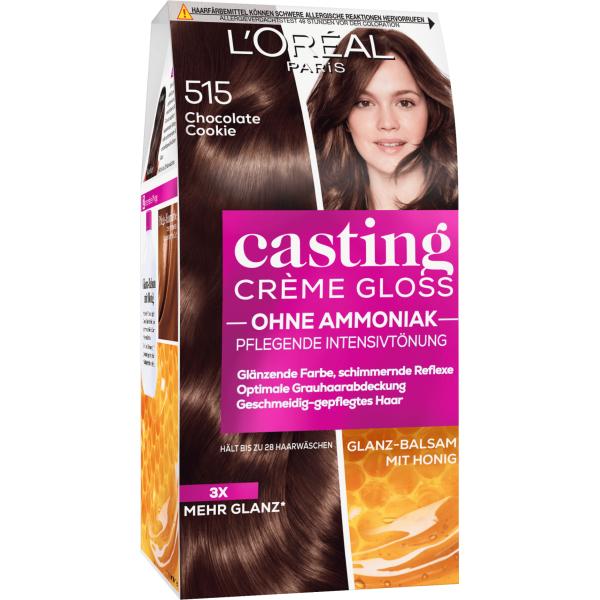 L'Oréal Casting Cream Gloss Haarfarbe Chocolate Chip Cookie 515