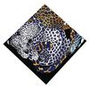 130cm New Leopard Brand Square Scarf Women 100% Silk Scarf 2025 New Pashmina Fashion Design Women Shawl Bandana Kerchief Scarves