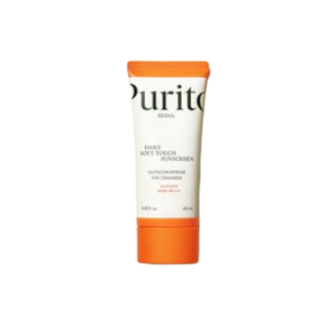 PURITO SEOUL Daily Soft Touch Sunscreen SPF50+ PA++++ Matte Finish Lightweight Sun Cream 60ml