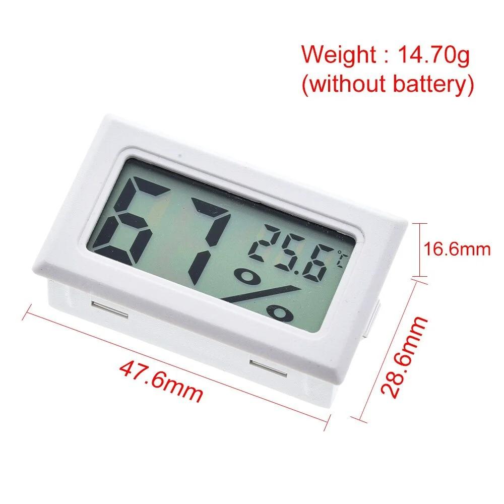 FY-11  Temperature Sensor Humidity Meter Gauge Instruments Mini LCD Digital Thermometer Hygrometer Temperature Indoor Convenient