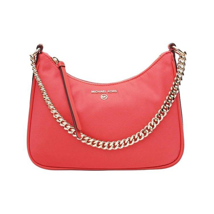 Michael Kors Jet Set Charm Classic Solid Commuter Fashion Shoulder Bag Women Shoulder Bag Spanish-Wine 32H1LT9C6C-SANGRIA